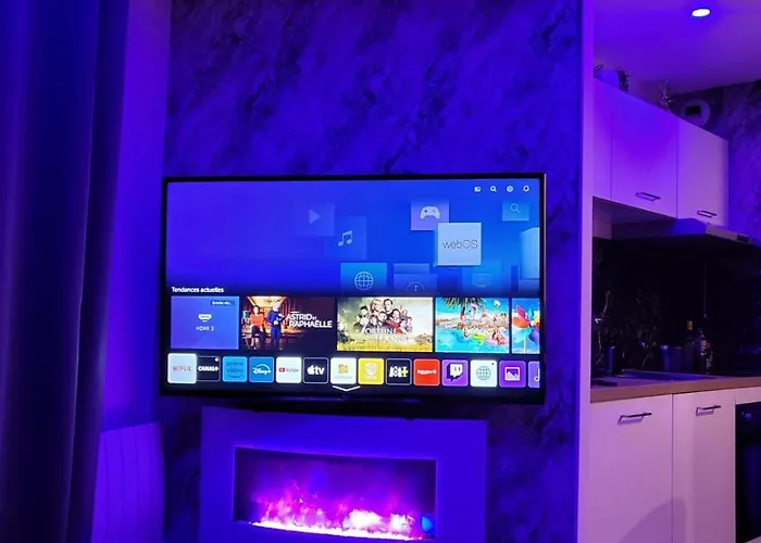 아파트 Cosy Au Rdc Parking Prive, Terasse, Wifi *