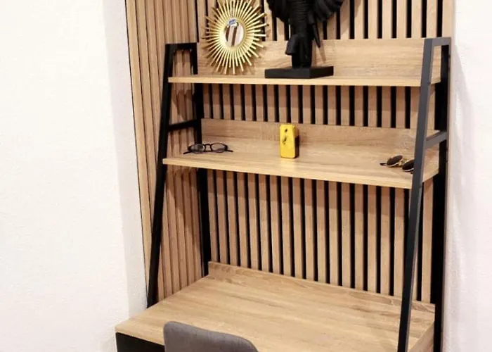 Cosy Au Rdc Parking Prive, Terasse, Wifi 알랑송